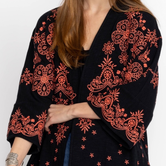Johnny Was Tops - Johnny Was JULIANNA SHORT KIMONO L